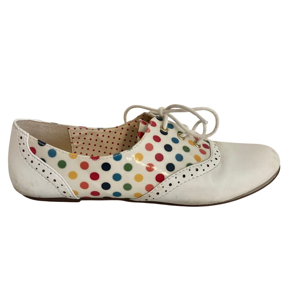 BAIT But Another Innocent Tale Polka Dot Oxford Retro Saddle Shoes Rockabilly